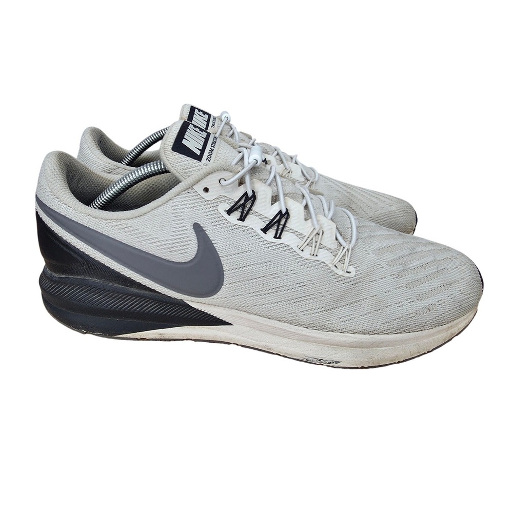 Nike Air Zoom Structure 22 Running Shoes Mens 11.5 Grey Sneakers AA1636-001